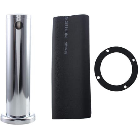 3  Roestvrij Staal Verstelbare Tapbier Kegerator Toren Bier Dispenser Tool((Enkele Kraan) gray