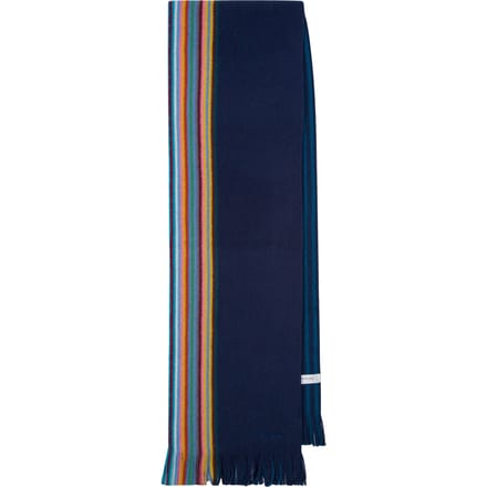 Paul Smith Scarf Multi Edge Reversible Navy Taglia: OS | Outlet | Uomo | Blu