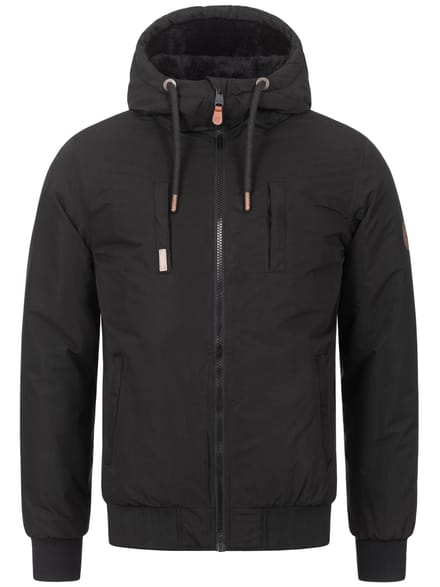 Alessandro Salvarini heren winterjas AS-320 met teddyvoering & capuchon – warm & stoer