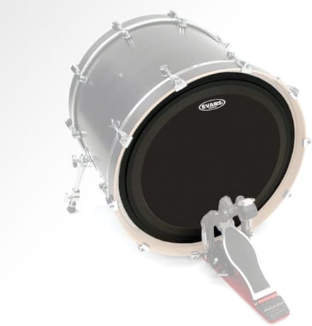 Evans EMAD zwartOnyx 20",BD20EMADONX bas Drum Batter - Bass drumvel