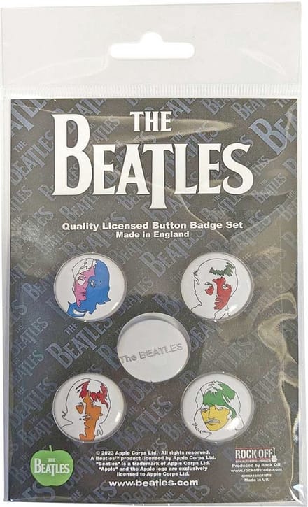 The Beatles - Ob-La-Di Badge/button - Set van 5 - Multicolours