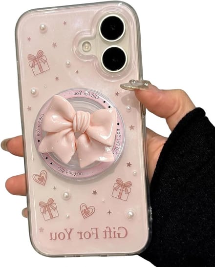 Magnetische Telefoonhouder - E-reader standaard - Comfortabel lezen - Inklapbare handgreep - 10.5 x 10.4 cm - Meerkleurig