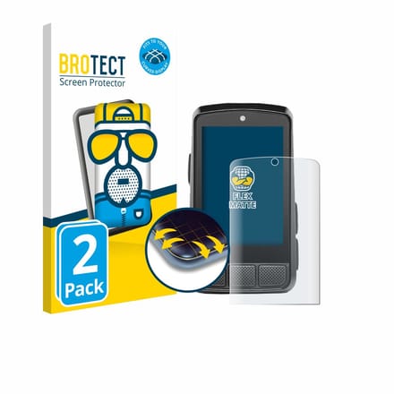 BROTECT - Screenprotector voor Wahoo Elemnt Bolt 3 - Folie Beschermfolie matte volledig dekking 2 Stuks