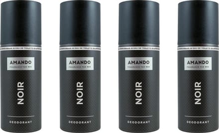 Amando Noir Deo Spray - 4 x 150 ml