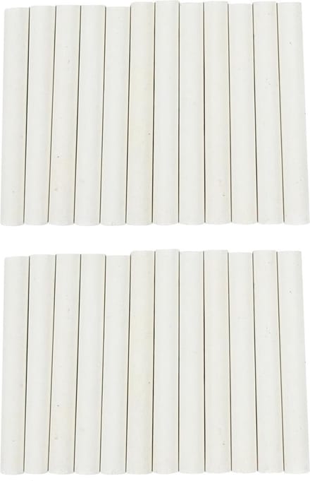 Benson Bordkrijt - Wit - 24 stuks
