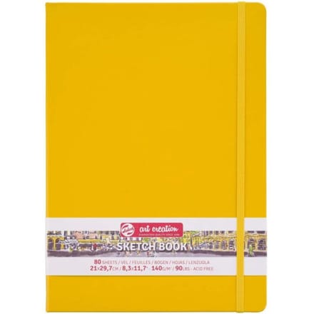 Talens Art Creation Schetsboek Goudgeel 21 x 29.7 cm 140 g 80 Vellen