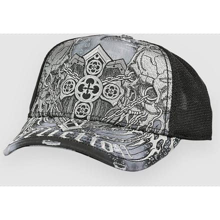 Affliction Death Eyes S/S Tee Heren Cap - zwart - Standard