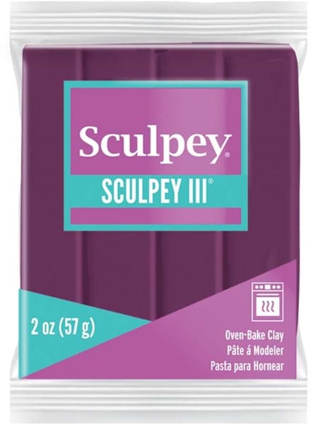 Klei III plum - 57 gr - Sculpey