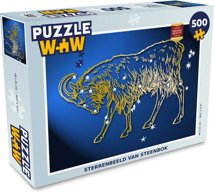Puzzel Sterrenbeeld - Steenbok - Sterren - Legpuzzel - Puzzel 500 stukjes