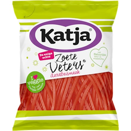 Zoete veters aardbei