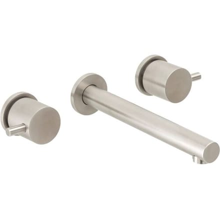 Herzbach DESIGN iX wall-mounted bridge mixer 21 cm 17.959000.1.09
