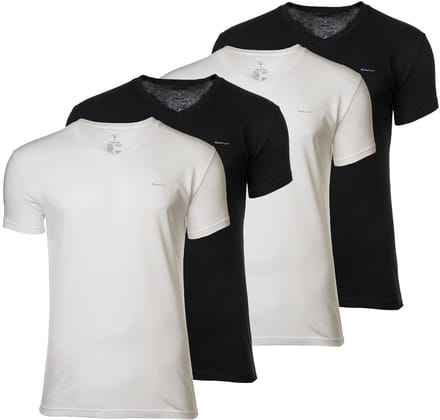 GANT T-shirt V-NECK T-SHIRT 4-PACK Verpakking van 4