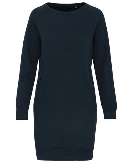 Jurk Dames XS Kariban Navy 91% Katoen, 9% Polyester