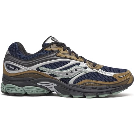 Saucony Progrid Omni 9 H Sneakers - Mesh - Heren - Blauw - Maat 43