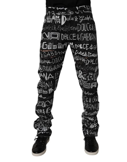 Dolce Gabbana Graffiti Spijkerbroek