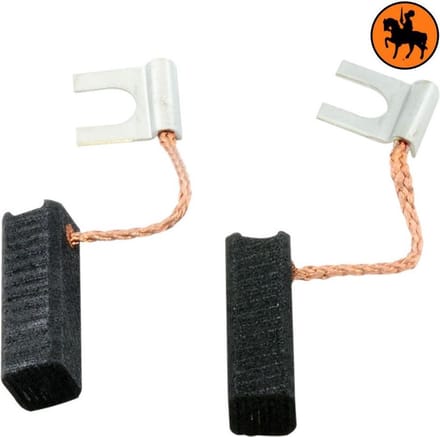 Koolborstelset voor Casals Schuurmachine PC35/2 - 6,4x6,4x20mm