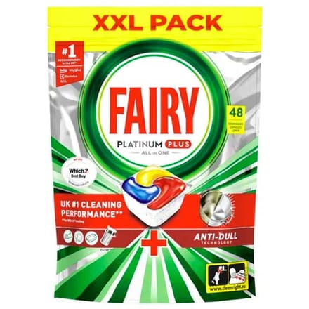 Fairy (Dreft) ADW Platinum Plus 48 pcs Lemon 48 st