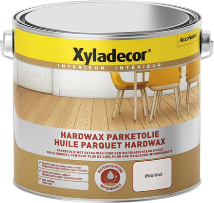 Xyladecor - Hardwax Parketolie - White Wash - 2,5 L