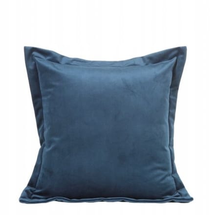 Decoratieve Kussensloop Villa 45x45cm - Navy Blauw Velours