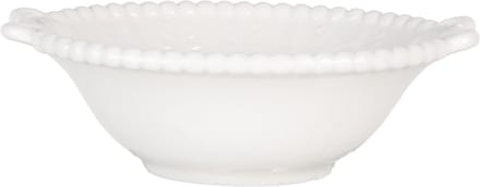 Clayre & Eef Kom 25 ml Wit Keramiek Vlinders