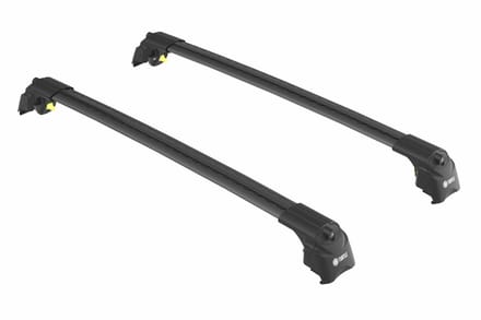 Dakdrager voor Chery TIGGO 7 2016-2019 Gesloten Dakrailing-Aluminium-Wingbar-Zwart-Merk Turtle