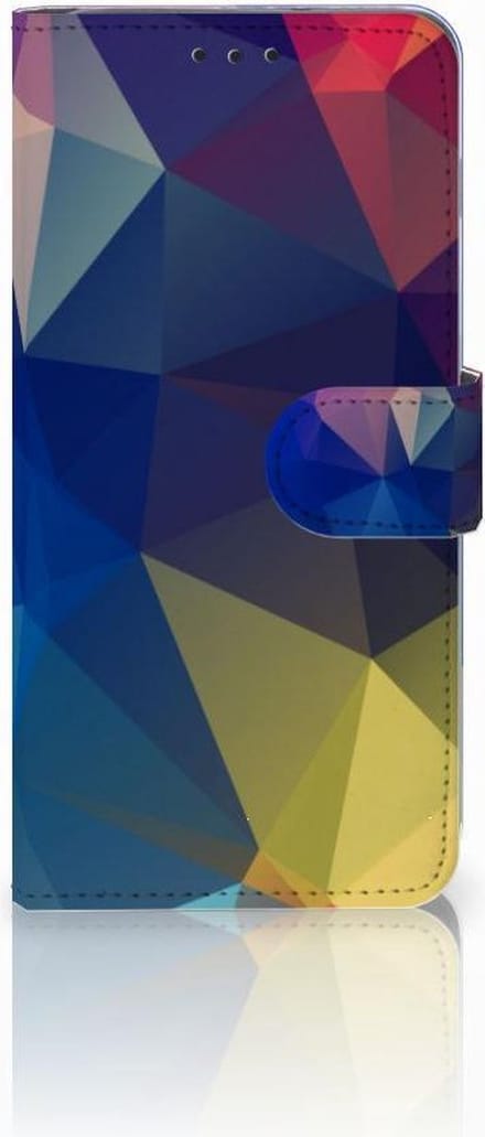 Samsung Galaxy S10 Plus Book Case Polygon Dark