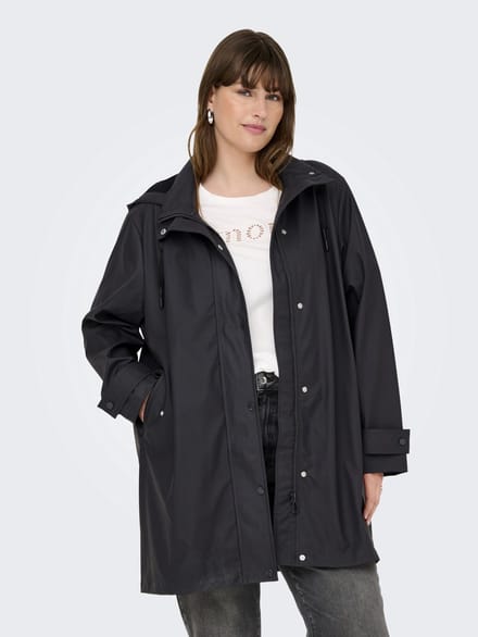 ONLY CARMAKOMA - CARLILI RAINCOAT OTW - Dames - Gewatteerde jassen