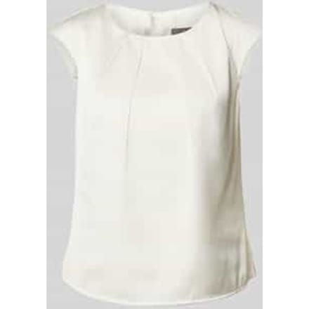 Blouseshirt met platte plooien