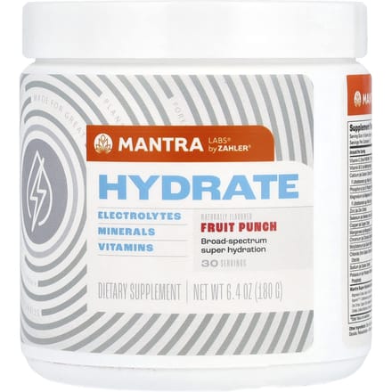 Zahler, Hydraterend, Fruit Punch, 6,4 oz (180 g)