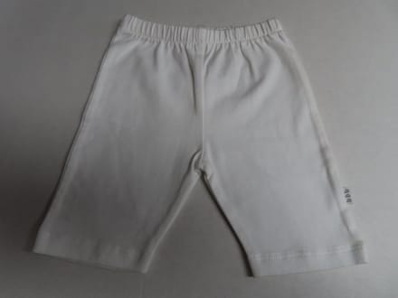 Legging - Unie - Wit - Tot net onder de knie - 3 maand 62