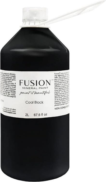 Fusion Mineral Paint - Coal Black 2000ml