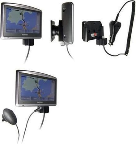 Brodit Roterend Actieve Houder met Sigaretten Plug en USB Laadkabel voor de Apple Ipad2