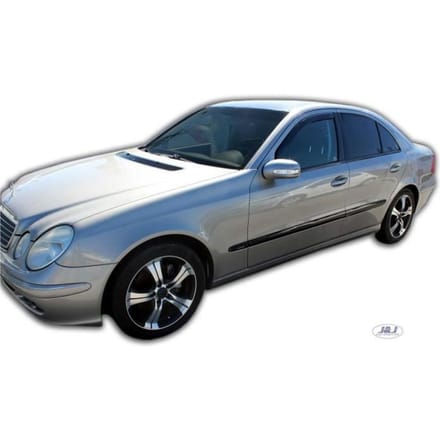 J&J AUTOMOTIVE | Heko Deflecteurs d'air Déflecteurs de Vent Pour Mercedes E Classe W211, Tricorps 2002-2008