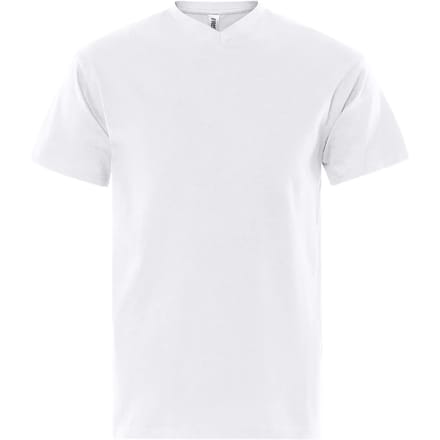 Fristads V-Hals T-Shirt 1913 Bsj - Wit - 3XL