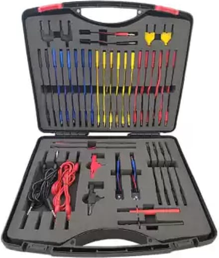Meetkabel en sonde set 92-delig-Weber Tools-Voor professionele aanpassing van testapparatuur zoals multimeters