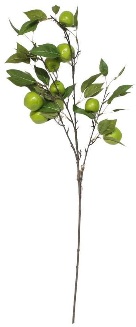 Appel Tak Granny Kunstfruit | Kleur: Appelgroen | Lengte ± 95 centimeter | Per tak