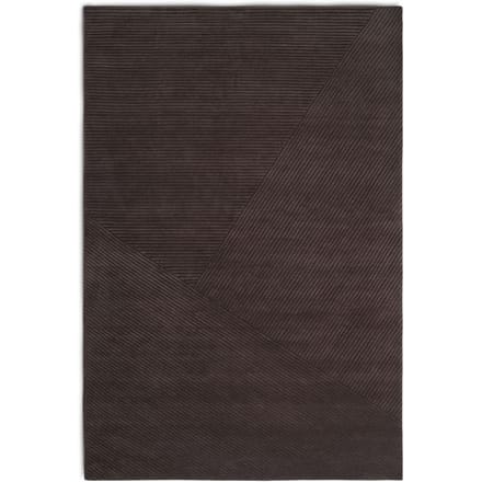 Northern Row Tapijt - dark brown - large