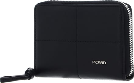 PICARD Portemonnee Plaza 1 Zip Around Wallet Black Zwart