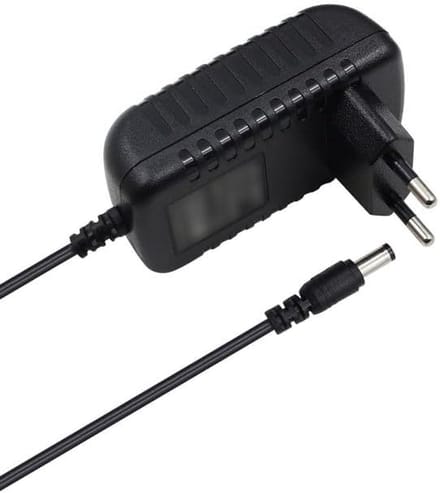 Oplader - Netvoeding Adapter - Radio Scanner - Kortsluitingsbeveiliging - 6 Volt - Zwart