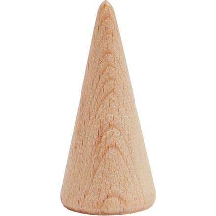 Houten uiteinde voor Schoolkegel