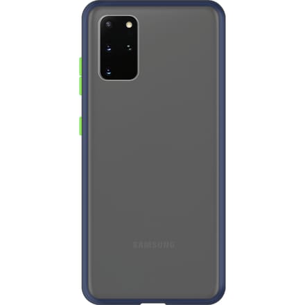 Samsung Galaxy S20 Plus Back Cover - Blauw/Transparant