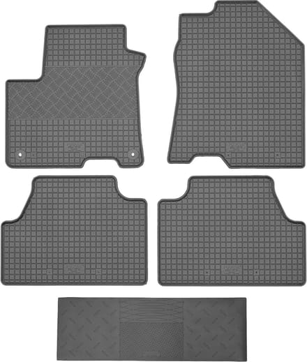 Max-Dywanik Rigum - Set van Automatten - Hyundai Kona/Kona electric - 2018 - Zwart