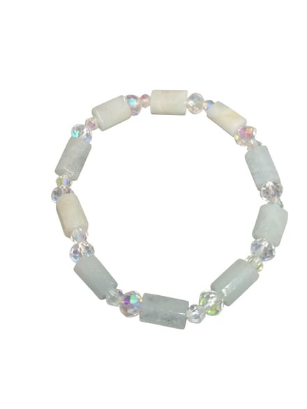 Aquamarijn armband.