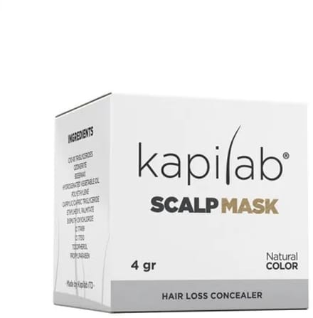 Kapilab Scalp Mask - Black - 4 gram