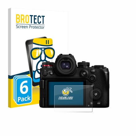 Screenprotector 6 Stuks voor Panasonic Lumix DC-S1RII Beschermglas transparant
