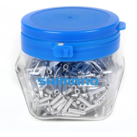 Shimano Versnellingskabeluiteinde Voor Fiets Zilver 1.2 mm