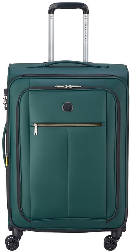 Delsey Dita Spinner 69 cm - Uitbreidbaar 76/84 liter - 69x44.5x31/34 cm - groen