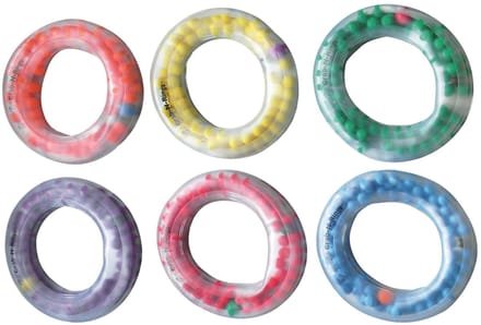 Spordas Grab-N-Rings set - kleurrijke speelringen voor kinderen.