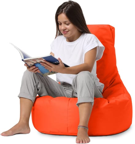 Xoft Living – Gaming Zitzak – Oranje – Ergonomisch – Teens & Volwassenen