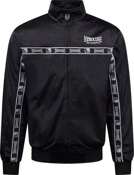 100% Hardcore Trainingsjack Essential Zwart - Maat: 4XL